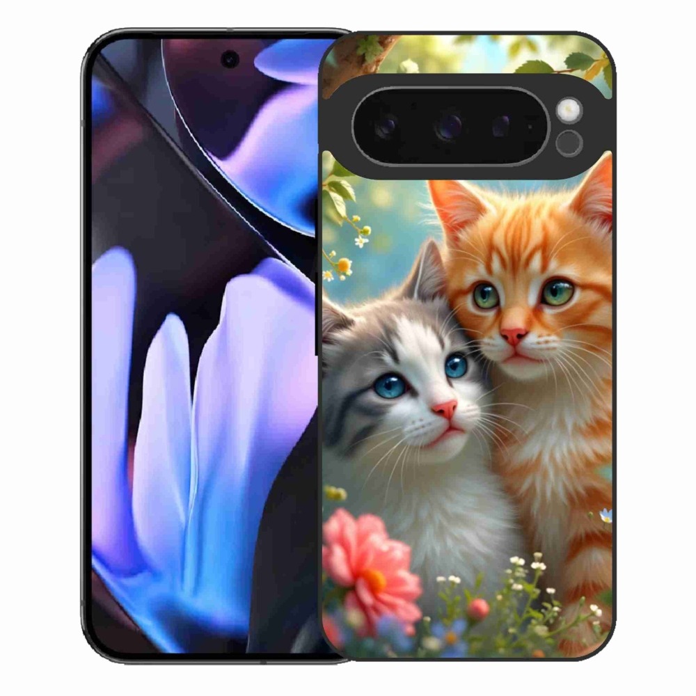 Gél borítás mmCase a Google Pixel 9 Pro XL-hez - macskaszerelem 2