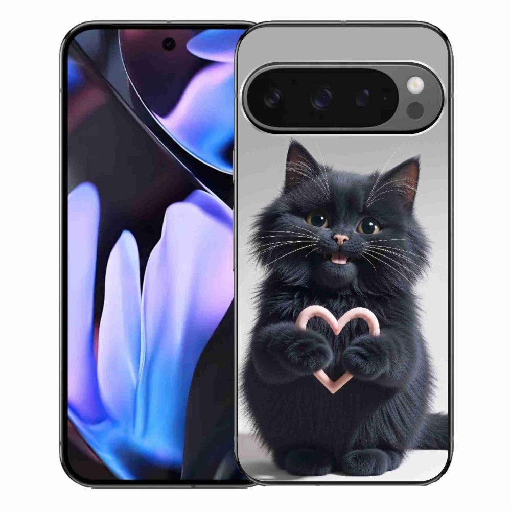 mmCase gél tok a Google Pixel 9 Pro XL-hez – Macska szerelem 3