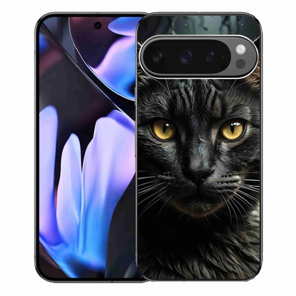 Gél borítás mmCase a Google Pixel 9 Pro XL-hez - macskaszem 3