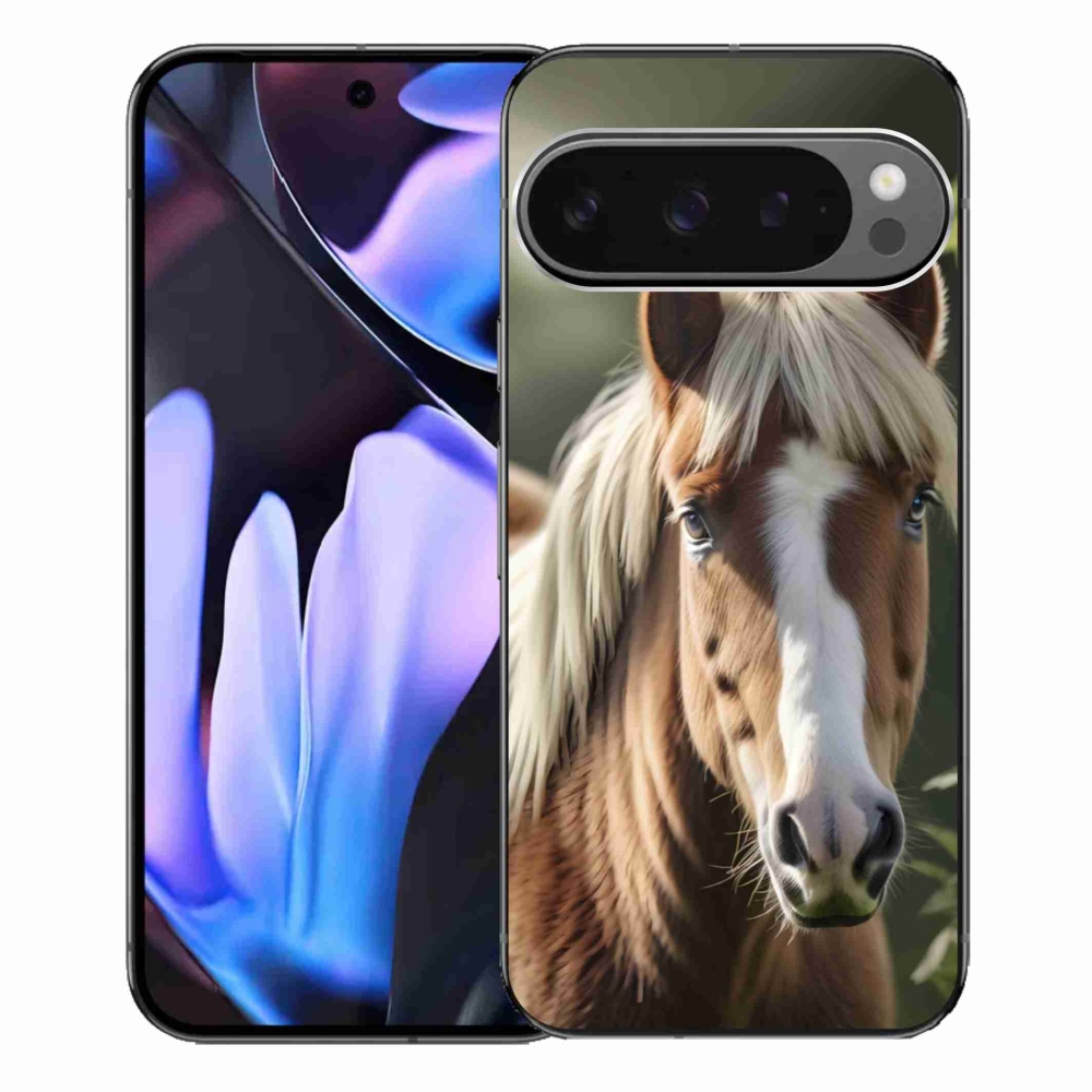 mmCase gél tok a Google Pixel 9 Pro XL-hez – világos sörényű ló