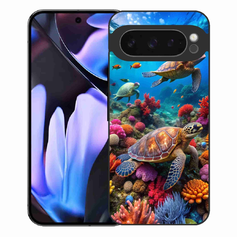 Zselés borítás mmCase a Google Pixel 9 Pro XL számára - Sea World 2