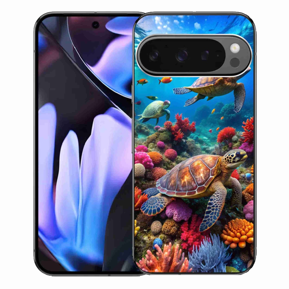 Zselés borítás mmCase a Google Pixel 9 Pro XL számára - Sea World 2
