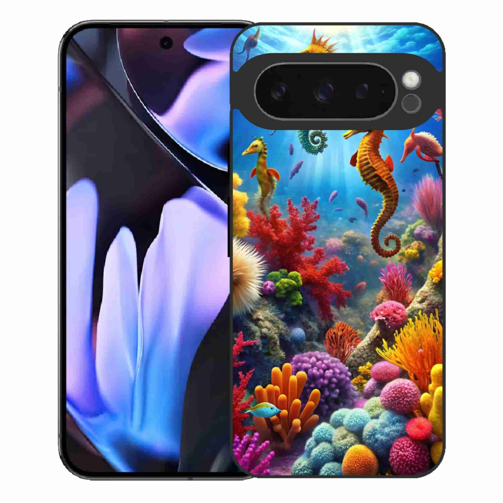 Zselés borítás mmCase a Google Pixel 9 Pro XL számára - Sea World 3