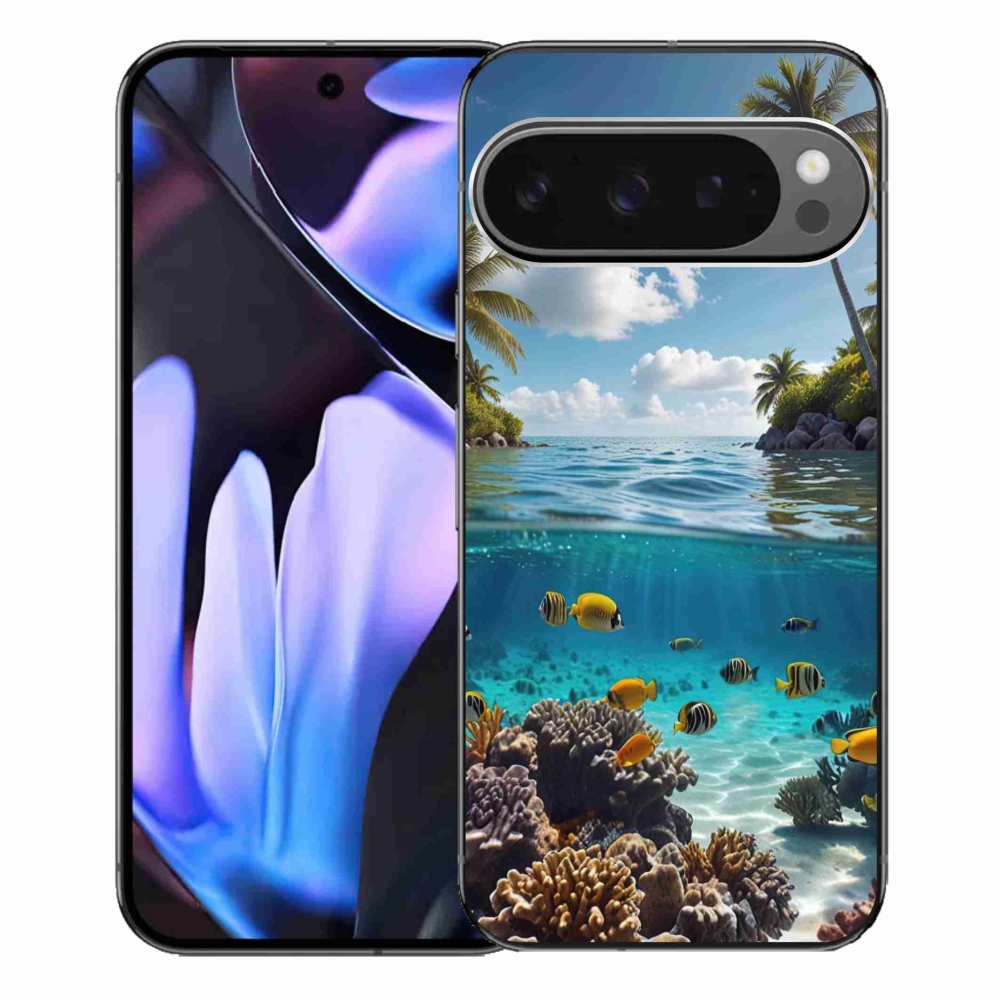 Zselés borítás mmCase a Google Pixel 9 Pro XL-hez - Sea World 4