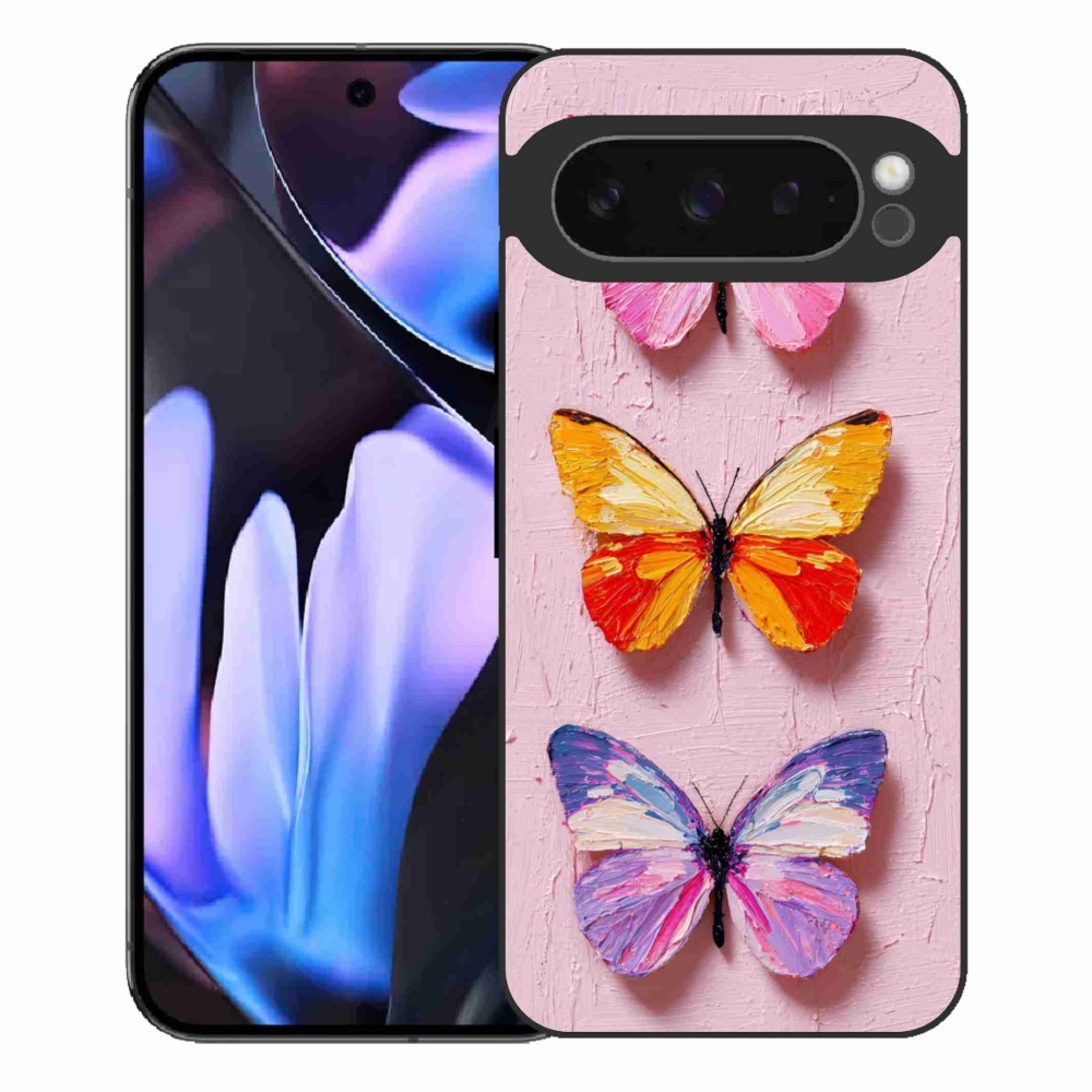 Gél borítás mmCase a Google Pixel 9 Pro XL-hez - pillangó szentháromság