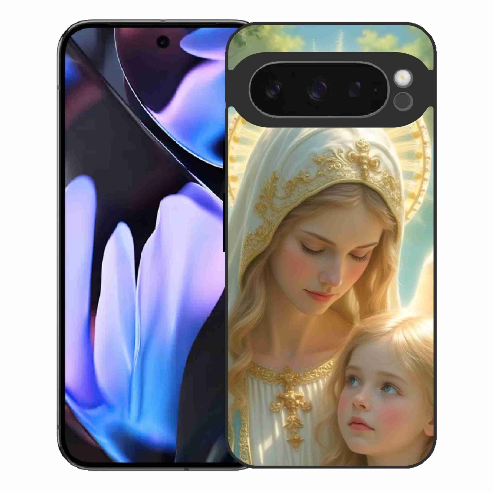 Gél borítás mmCase a Google Pixel 9 Pro XL számára - Vallásos motívum 2