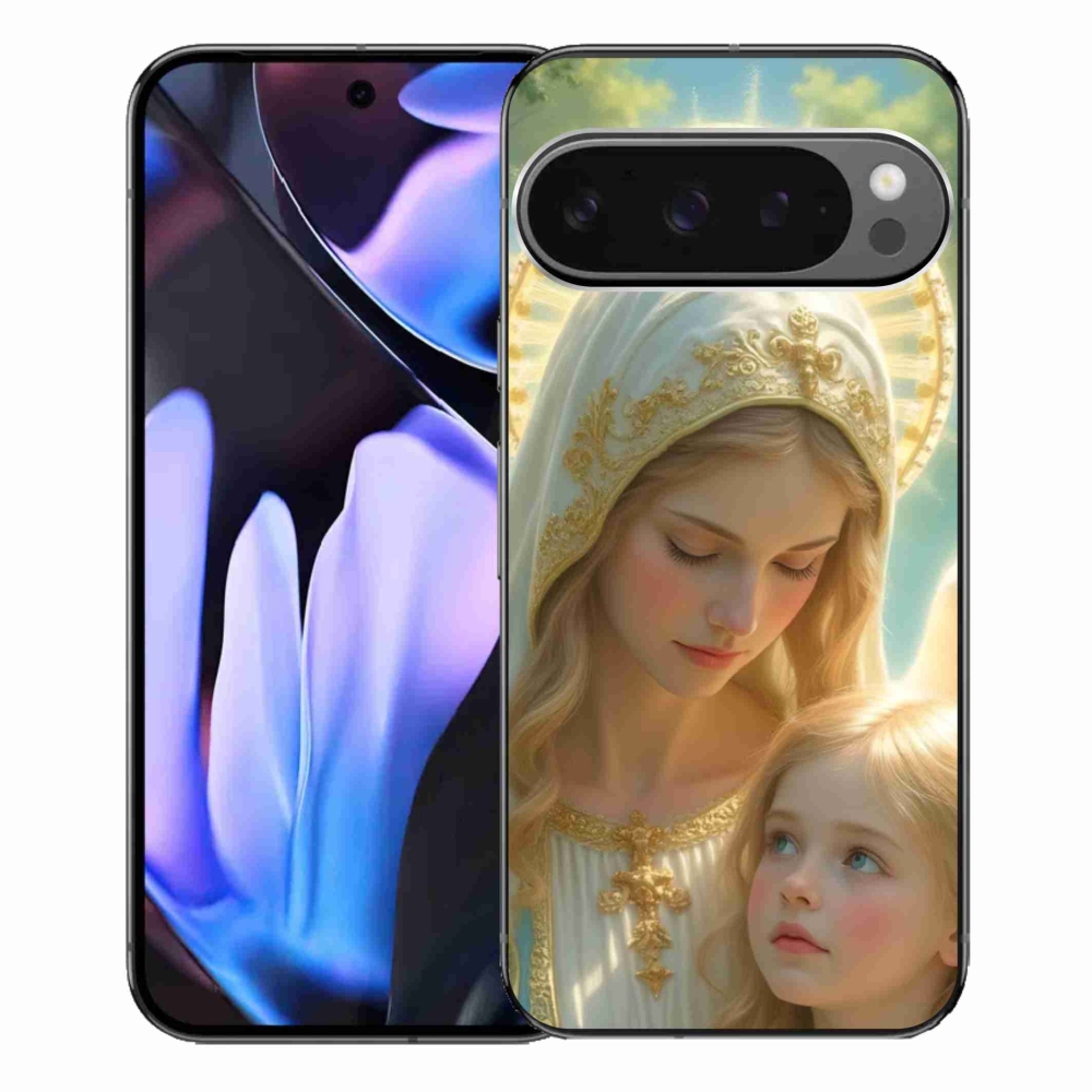 Gél borítás mmCase a Google Pixel 9 Pro XL számára - Vallásos motívum 2
