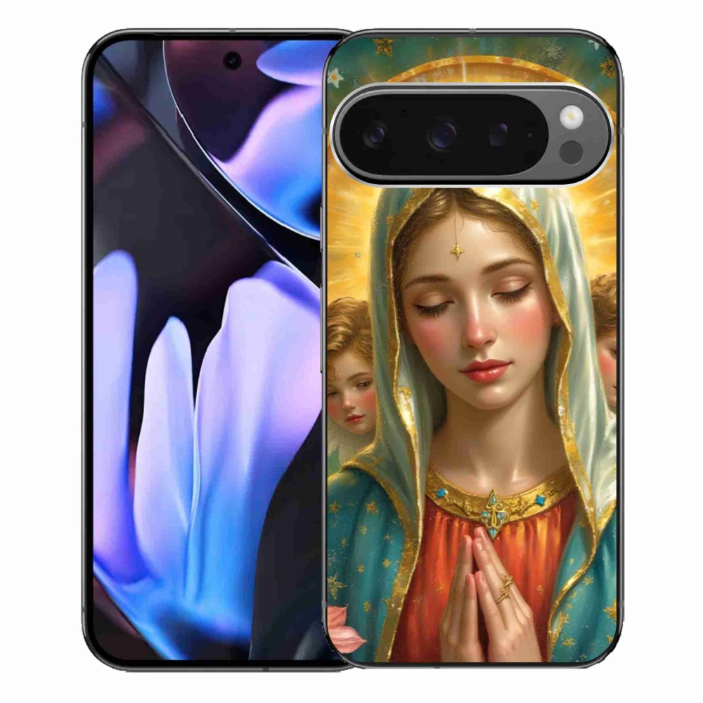 Gél borítás mmCase a Google Pixel 9 Pro XL számára - Vallásos motívum 3