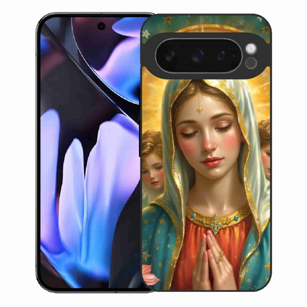 Gél borítás mmCase a Google Pixel 9 Pro XL számára - Vallásos motívum 3