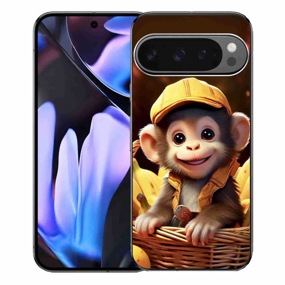 mmCase gél tok a Google Pixel 9 Pro XL-hez – majom a kosárban
