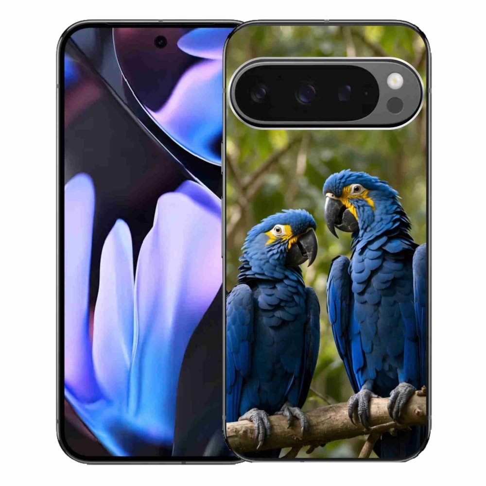 mmCase gél tok a Google Pixel 9 Pro XL-hez – papagáj páros
