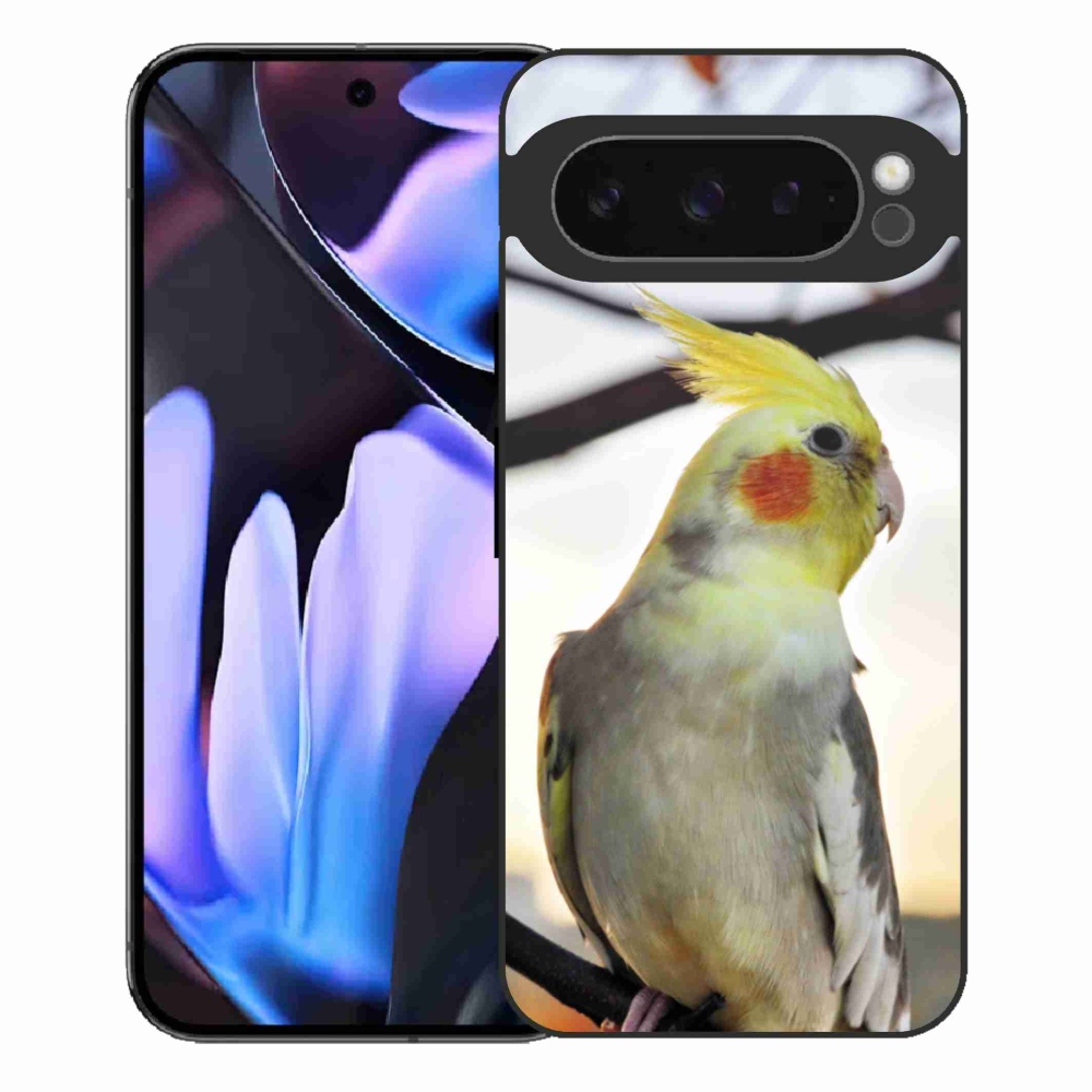 Gél borítás mmCase a Google Pixel 9 Pro XL-hez - papagáj korela
