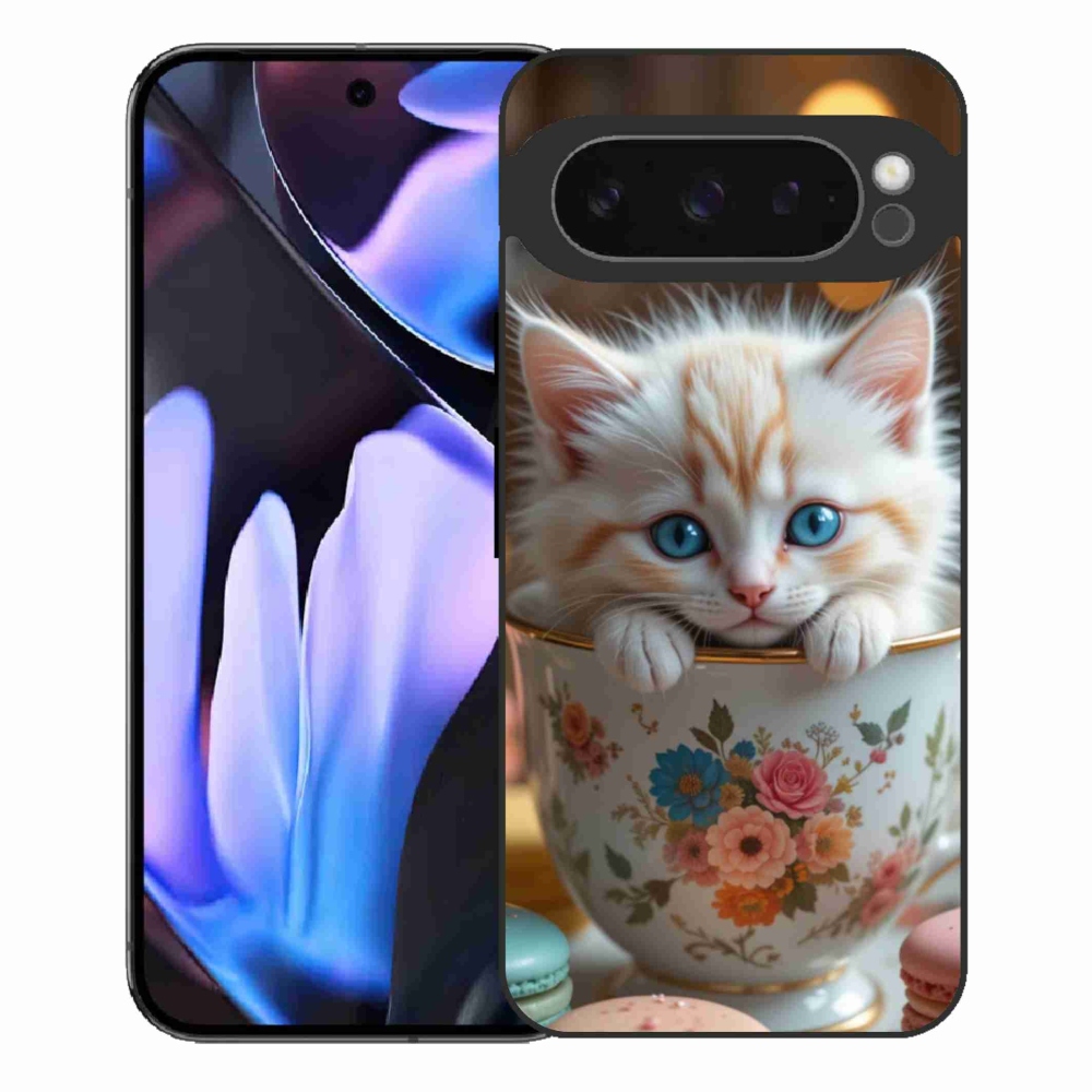 Gél borítás mmCase a Google Pixel 9 Pro XL-hez - aranyos cica 6