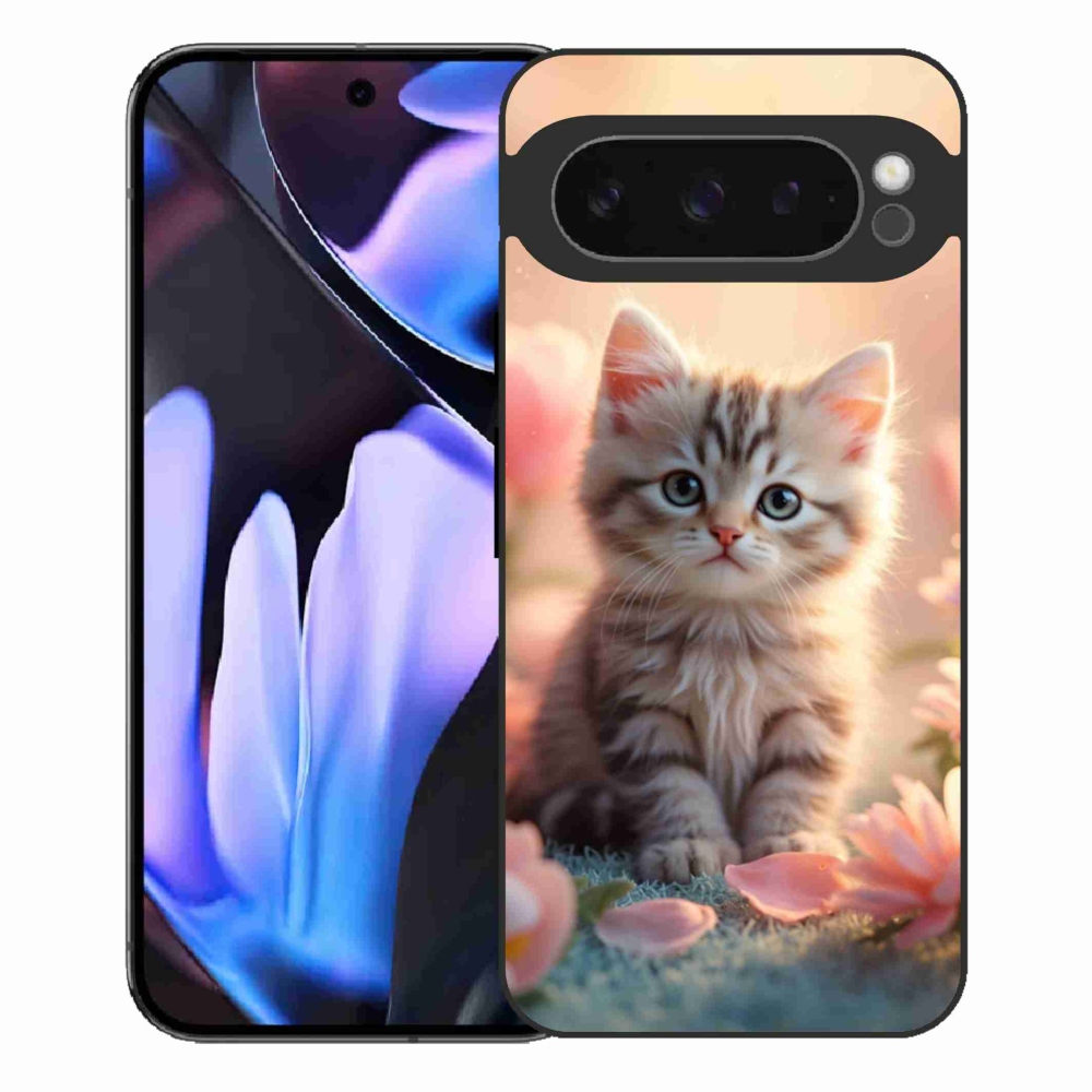 Gél borítás mmCase a Google Pixel 9 Pro XL-hez - aranyos cica 8