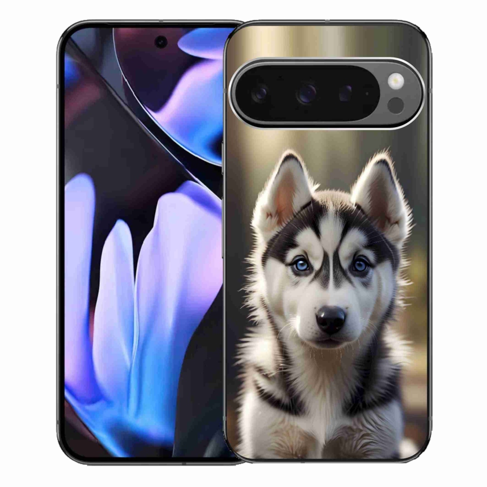 mmCase gél tok a Google Pixel 9 Pro XL-hez – aranyos szibériai husky