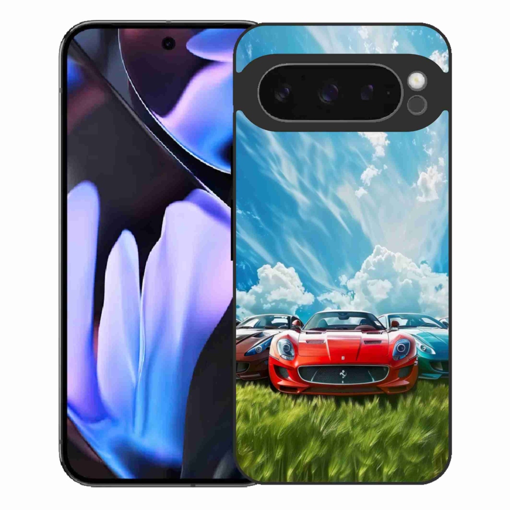 Zselés borítás mmCase a Google Pixel 9 Pro XL-hez - sportkocsik