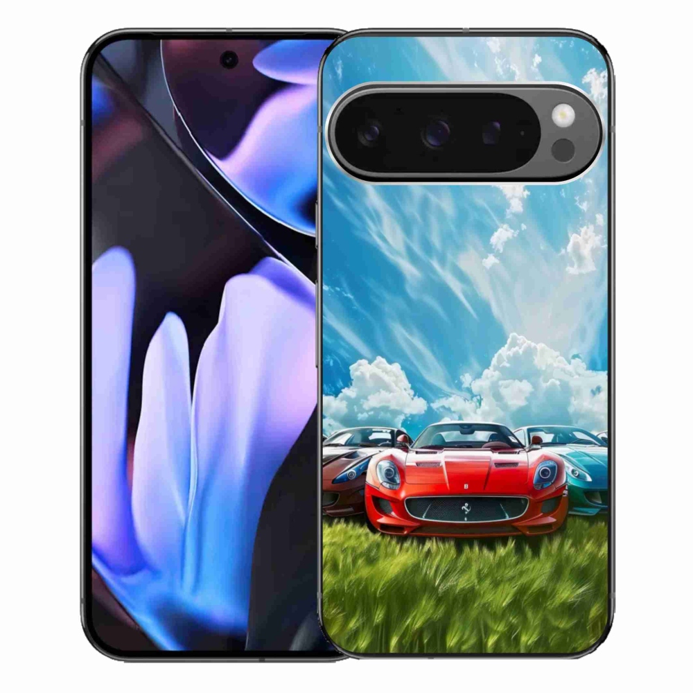 Zselés borítás mmCase a Google Pixel 9 Pro XL-hez - sportkocsik
