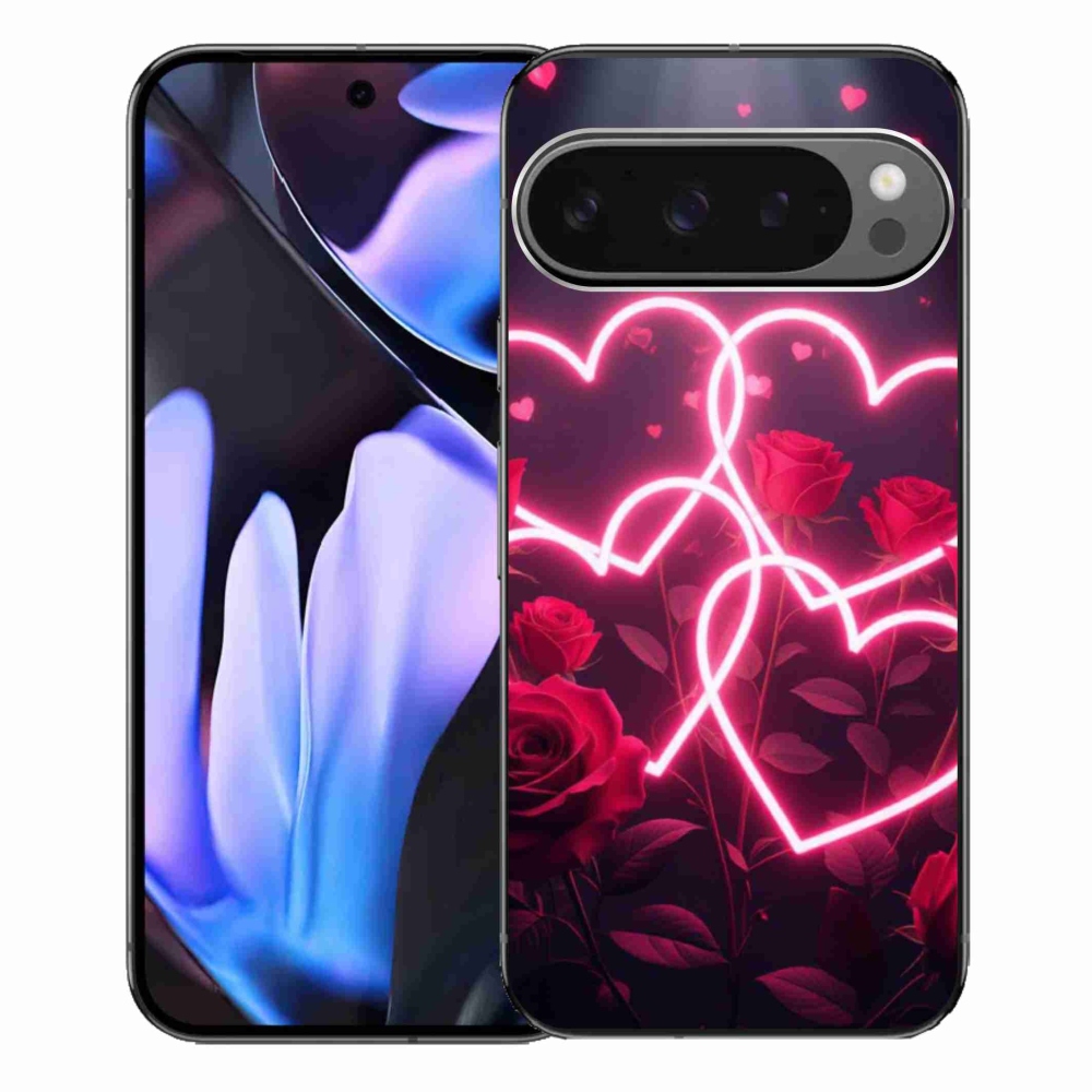 Gél borítás mmCase a Google Pixel 9 Pro XL számára - Szerelem szíve