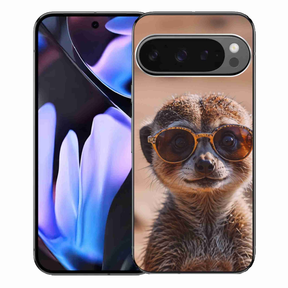 Gél borítás mmCase a Google Pixel 9 Pro XL számára - stílusos surikata