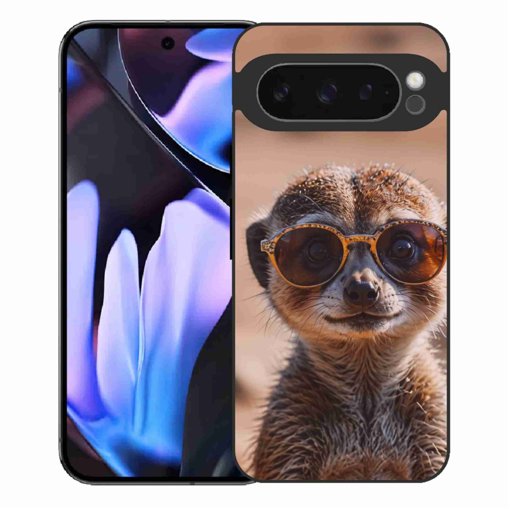 Gél borítás mmCase a Google Pixel 9 Pro XL számára - stílusos surikata