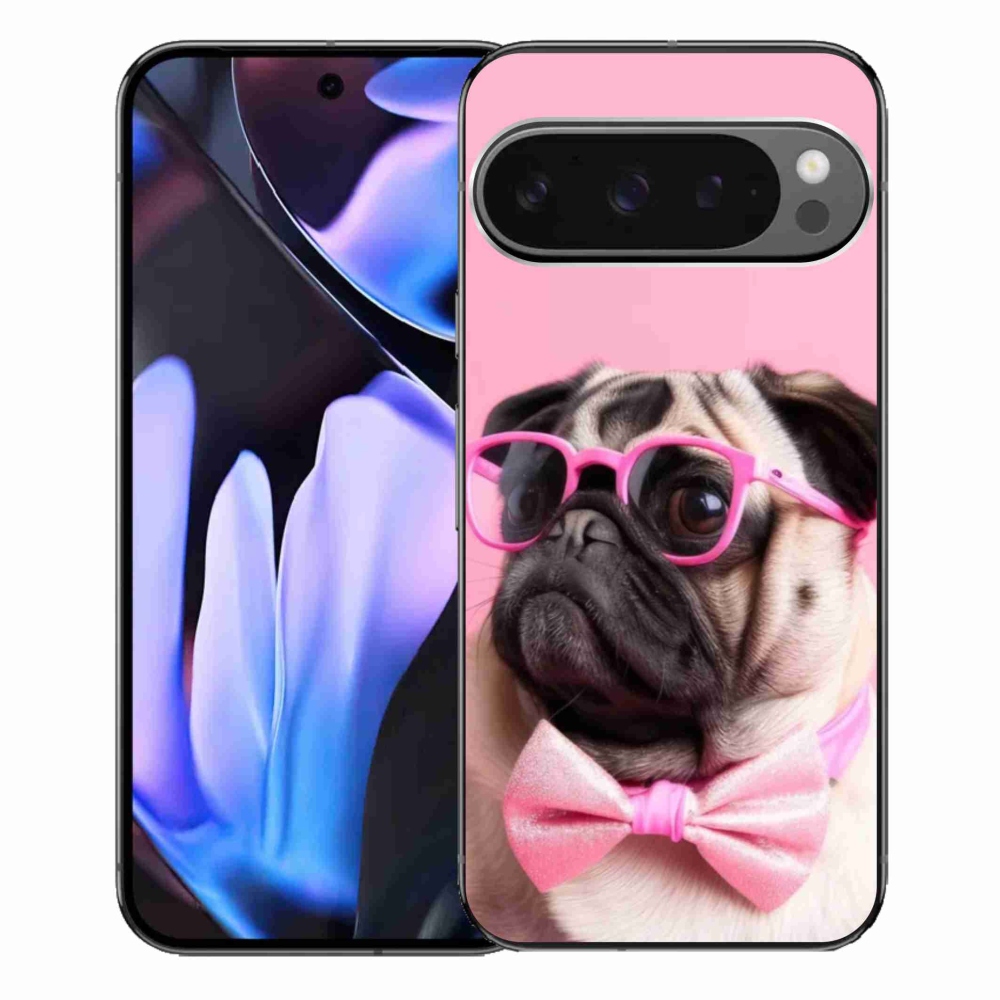 Gél borítás mmCase a Google Pixel 9 Pro XL számára - stílusos mopsz