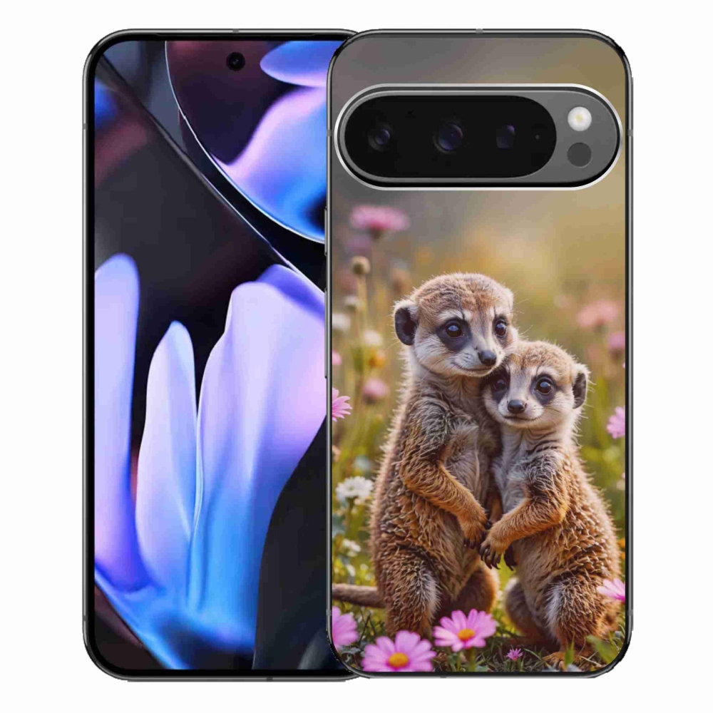 mmCase gél tok a Google Pixel 9 Pro XL-hez – szurikáta-duó