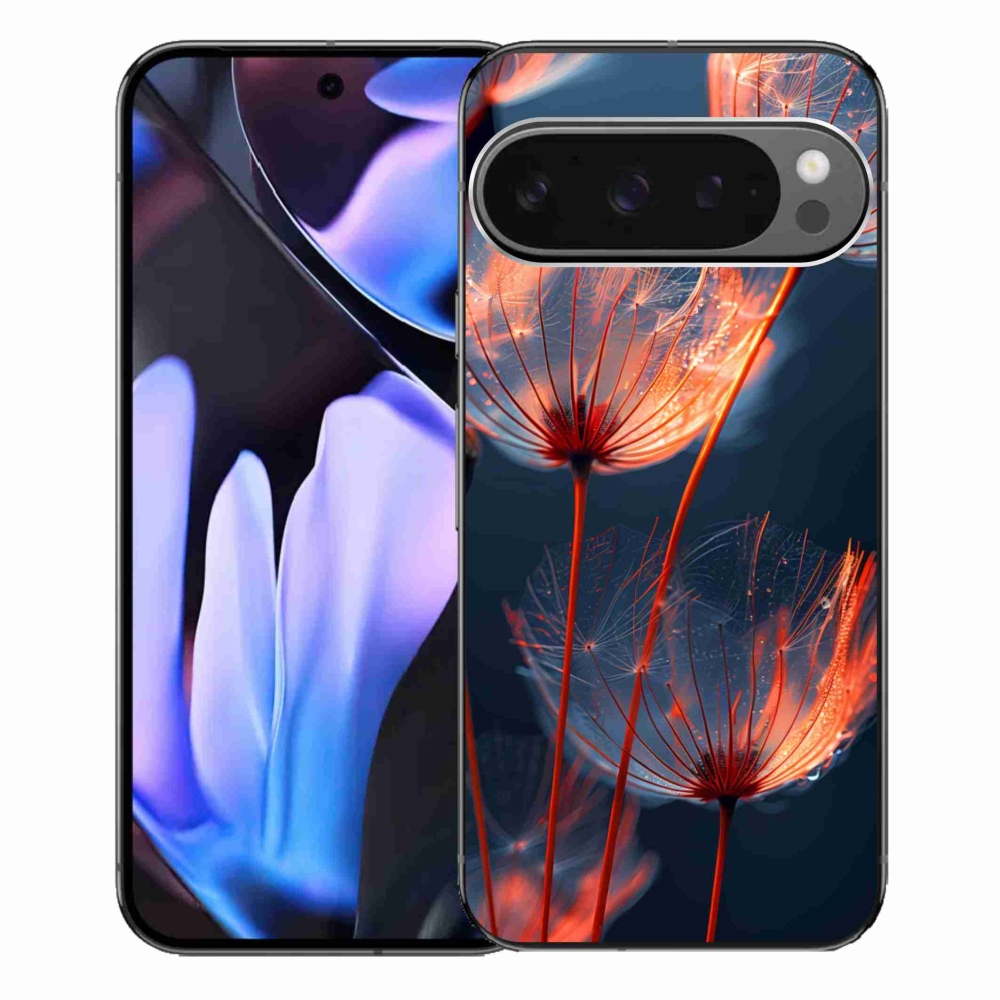 Zselés borítás mmCase a Google Pixel 9 Pro XL-hez - világító pehely