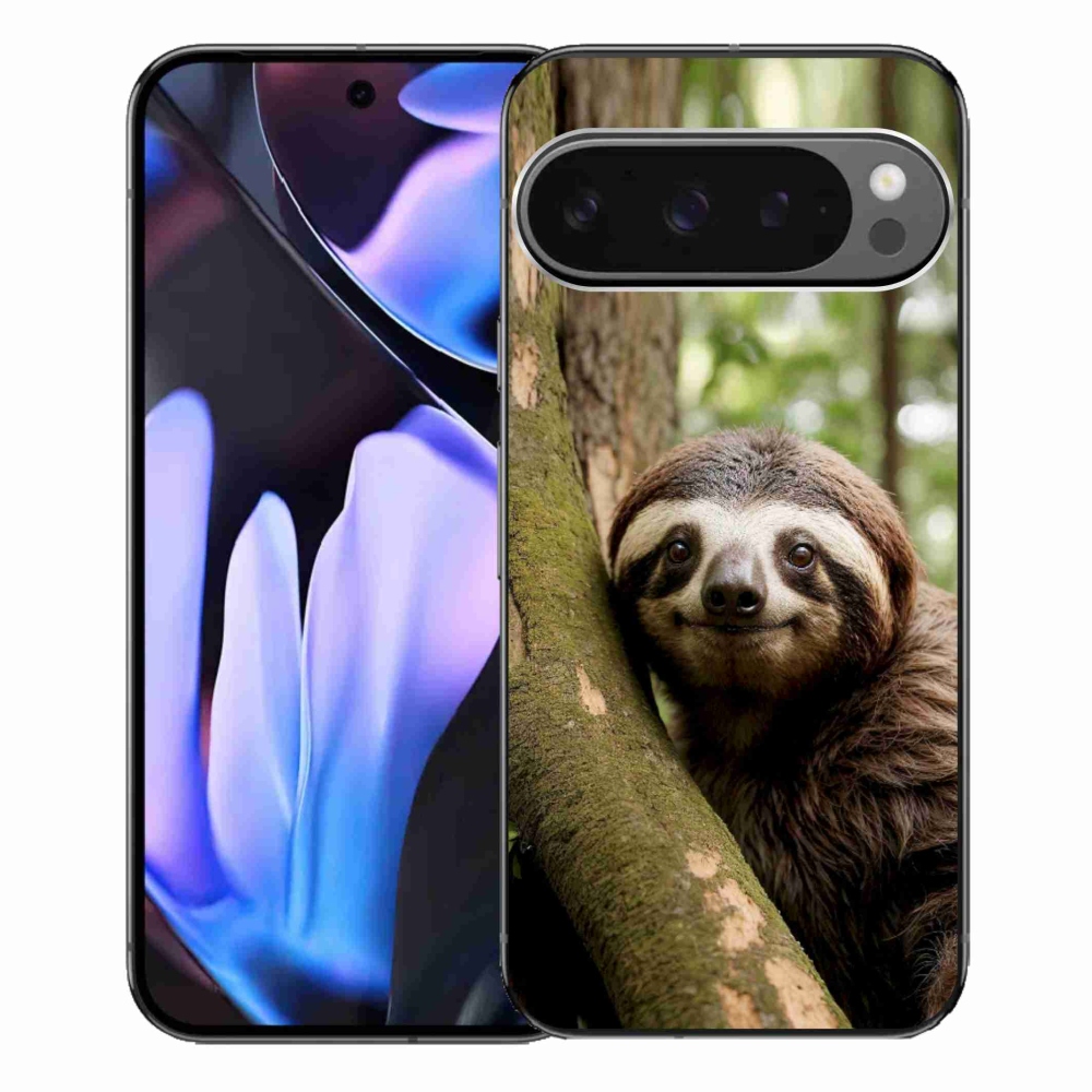 mmCase gél tok a Google Pixel 9 Pro XL-hez – mosolygós lajhár