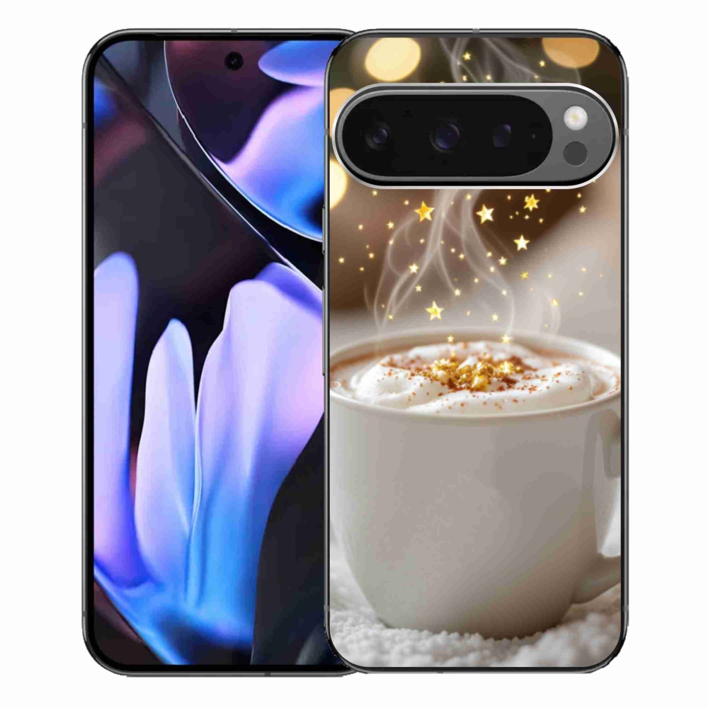 Gél borítás mmCase a Google Pixel 9 Pro XL számára - Karácsonyi forró ital