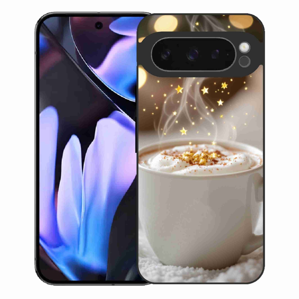 Gél borítás mmCase a Google Pixel 9 Pro XL számára - Karácsonyi forró ital