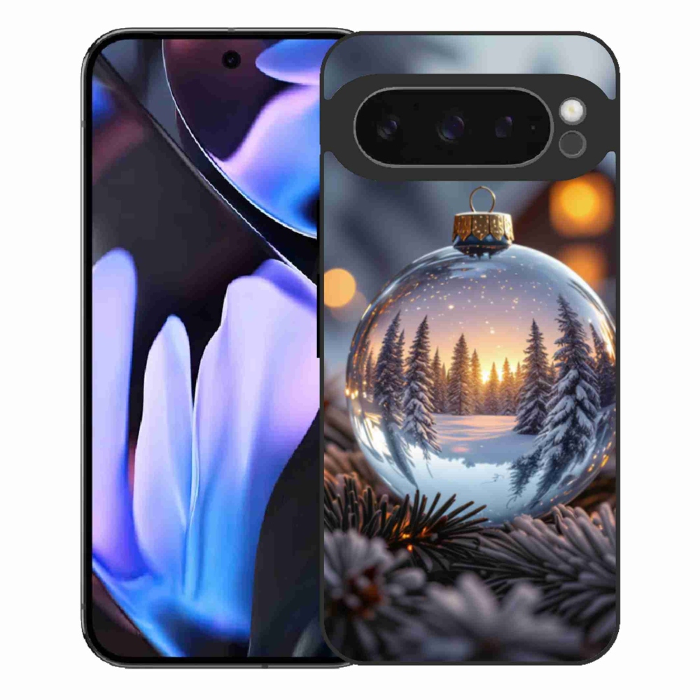 Gél borítás mmCase a Google Pixel 9 Pro XL-hez - karácsonyi dekoráció