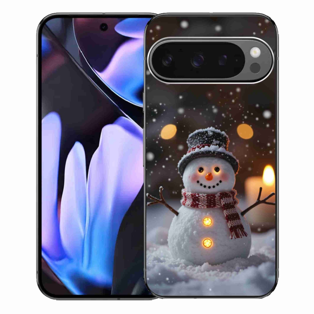 mmCase gél tok a Google Pixel 9 Pro XL-hez – vidám hóember