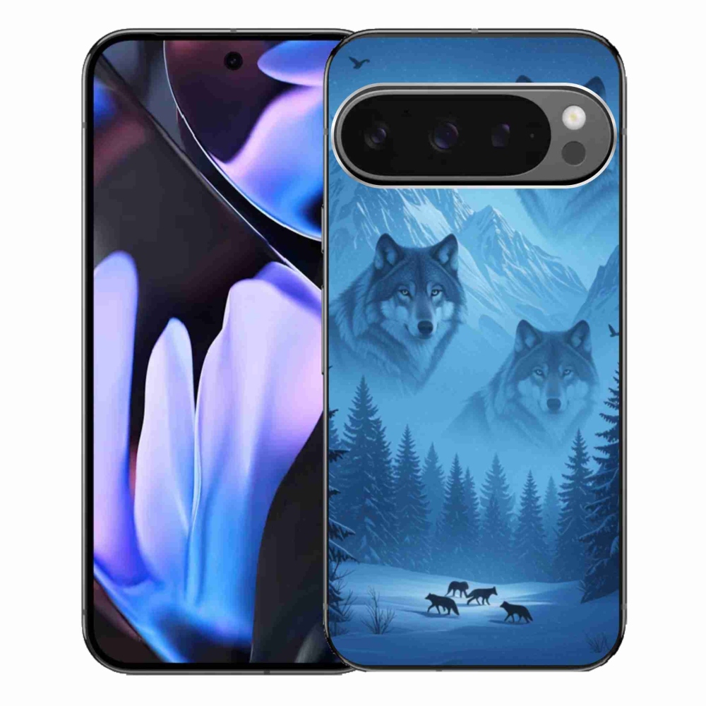 Gél védőburkolat mmCase a Google Pixel 9 Pro XL-hez - farkas csomag