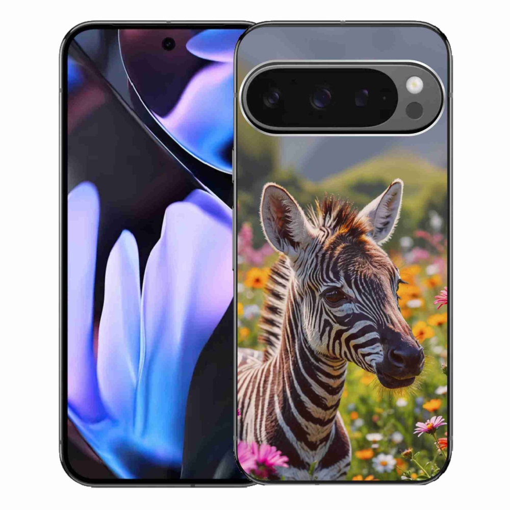 mmCase gél tok a Google Pixel 9 Pro XL-hez – zebra a réten