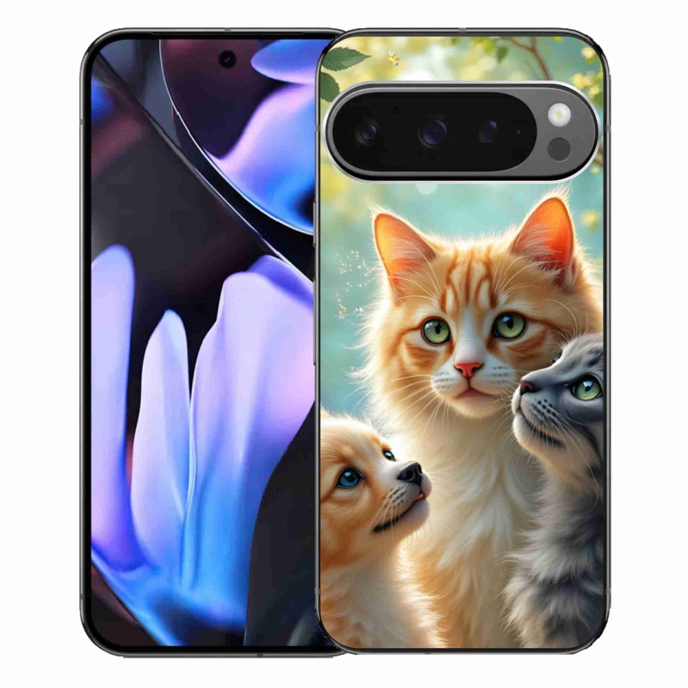 Gél borítás mmCase a Google Pixel 9 Pro XL számára - Állati barátság 2