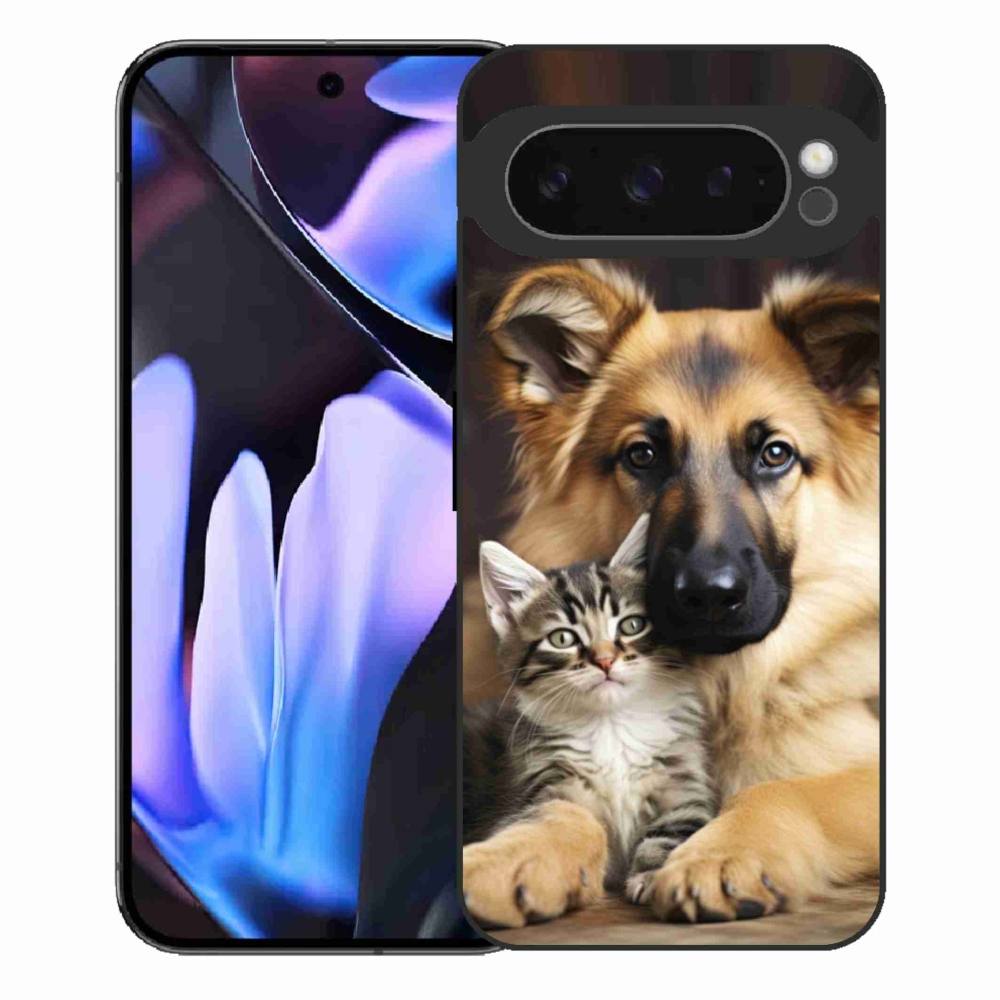 Zselés borítás mmCase a Google Pixel 9 Pro XL-hez - állatbarátság
