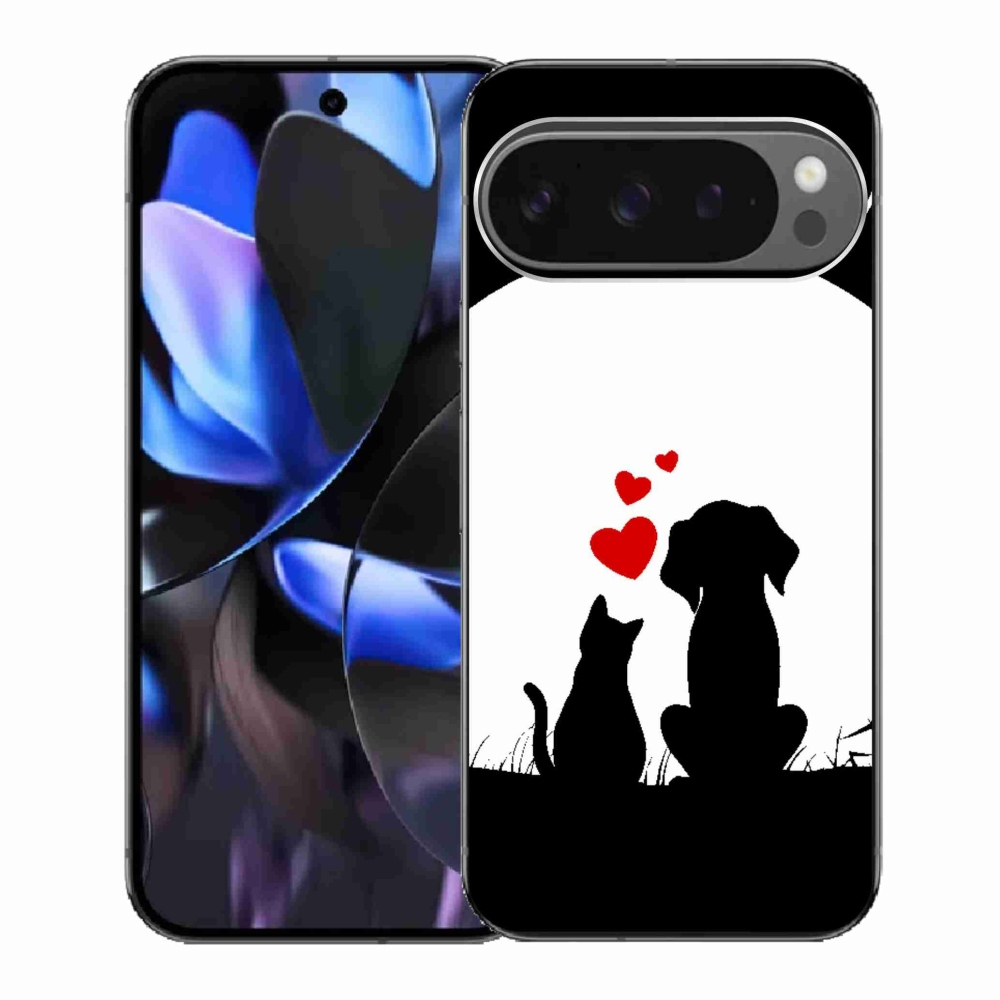 Gél borítás mmCase a Google Pixel 9 Pro számára - állatszerelem