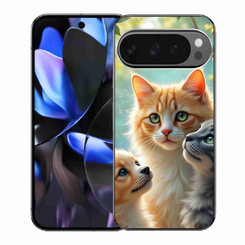 Gél borítás mmCase a Google Pixel 9 Pro számára - Állati barátság 2