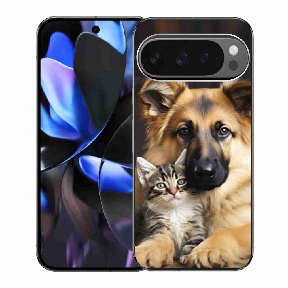 Gél borítás mmCase a Google Pixel 9 Pro számára - állatbarátság