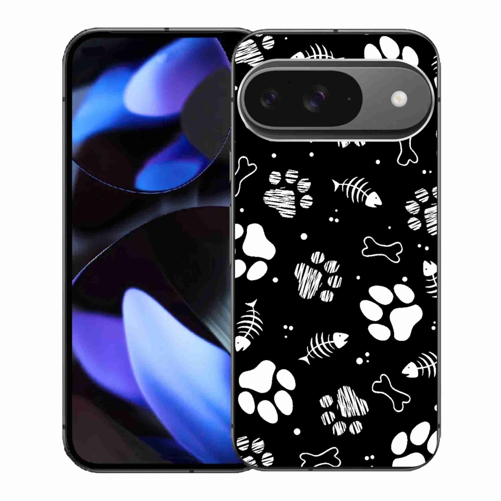 Gél borítás mmCase a Google Pixel 9-hez - kutyamancsok