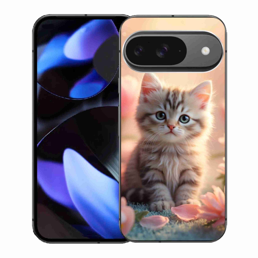 Gél borítás mmCase a Google Pixel 9-hez - aranyos cica 8