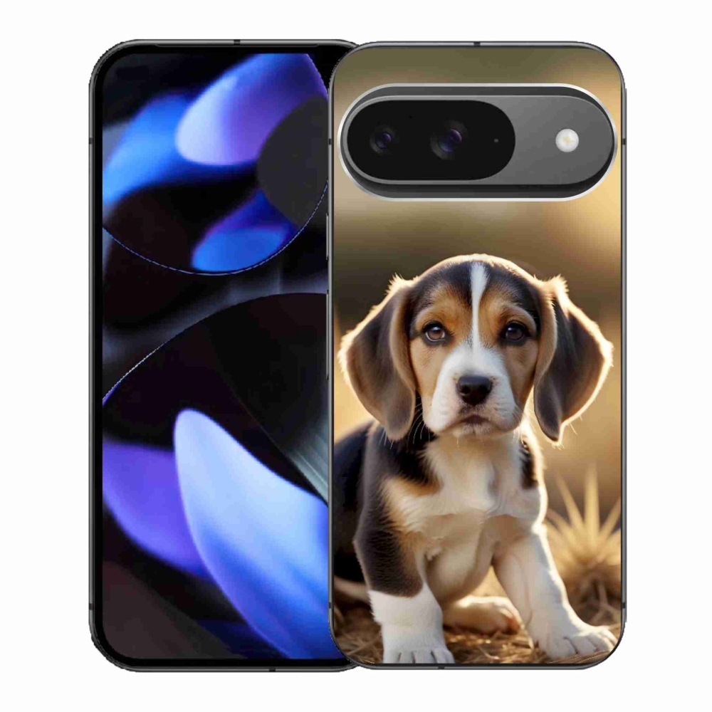 Gél borítás mmCase a Google Pixel 9-hez - aranyos beagle