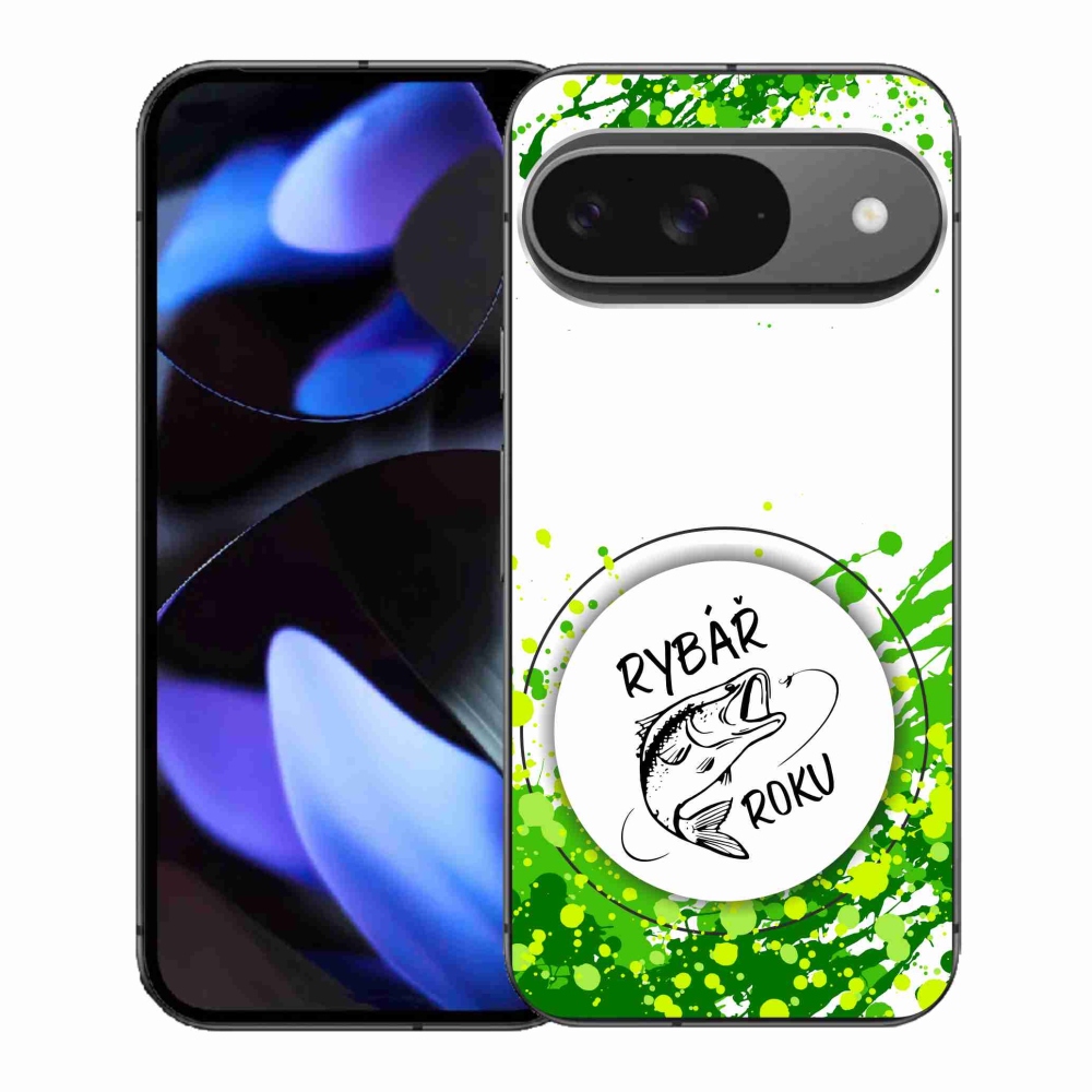 Gél borító mmCase a Google Pixel 9-en - az év halászának fehér háttere
