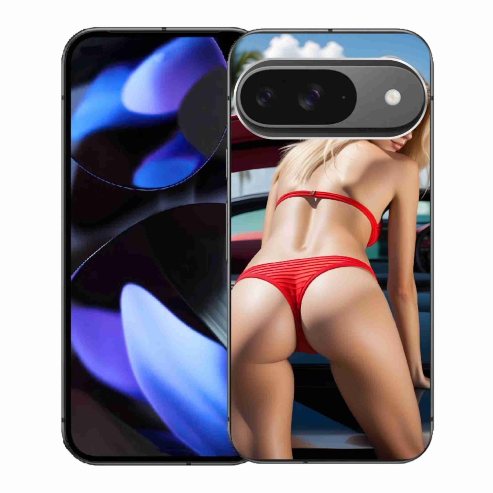 Gél borítás mmCase a Google Pixel 9-hez - szexi nő 2