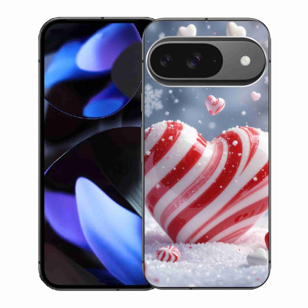 Gél borítás mmCase a Google Pixel 9-hez - édes szív