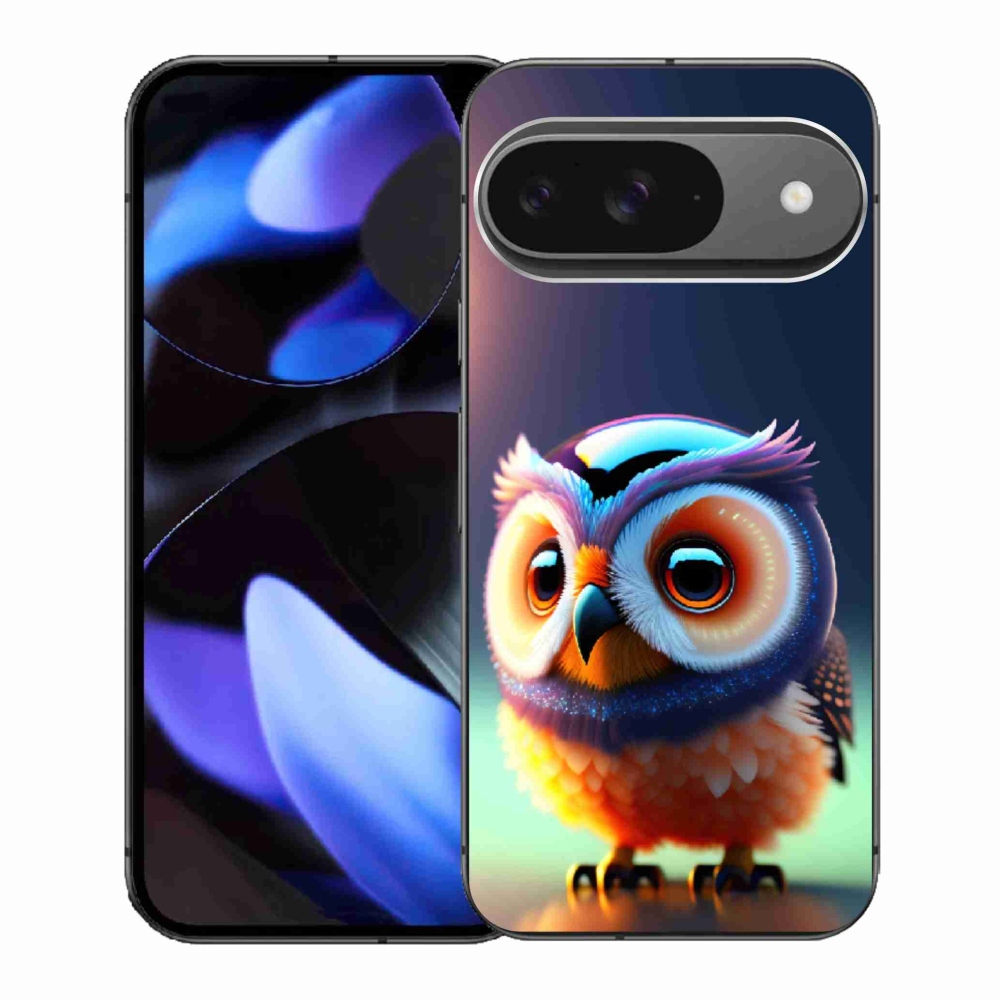 Gél borítás mmCase a Google Pixel 9-hez - bagoly