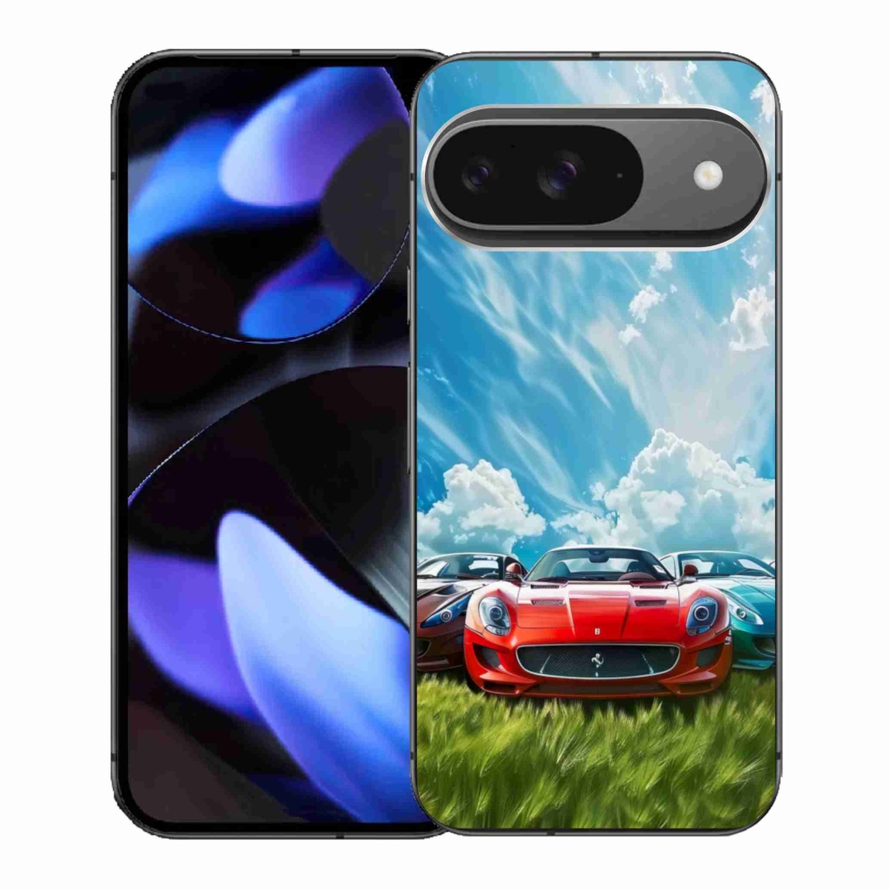 Gél borítás mmCase a Google Pixel 9 számára - sportkocsik