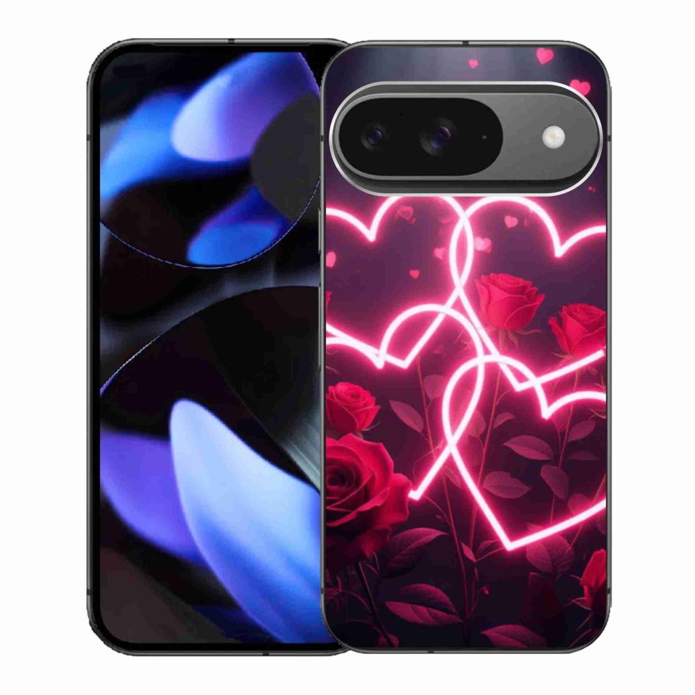 Gél borítás mmCase a Google Pixel 9-hez - Szerelem szíve
