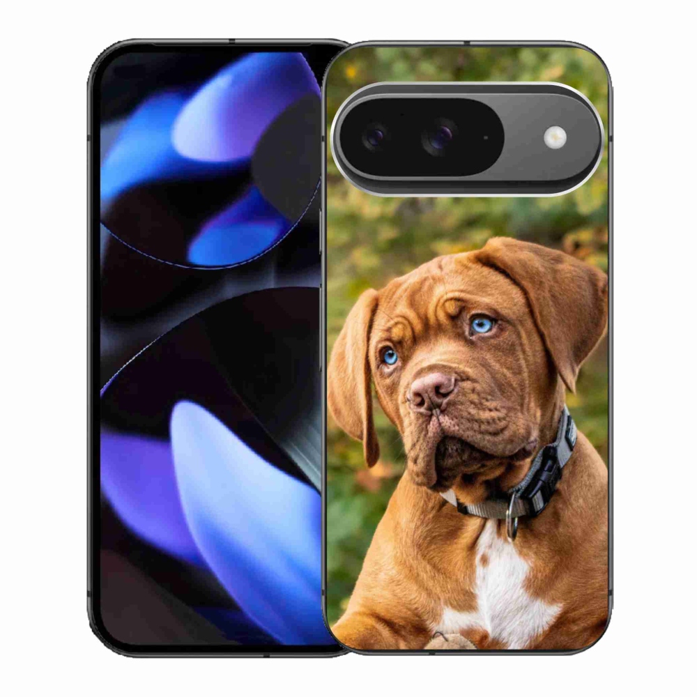 Gél borítás mmCase a Google Pixel 9-hez - kölyökkutyakék