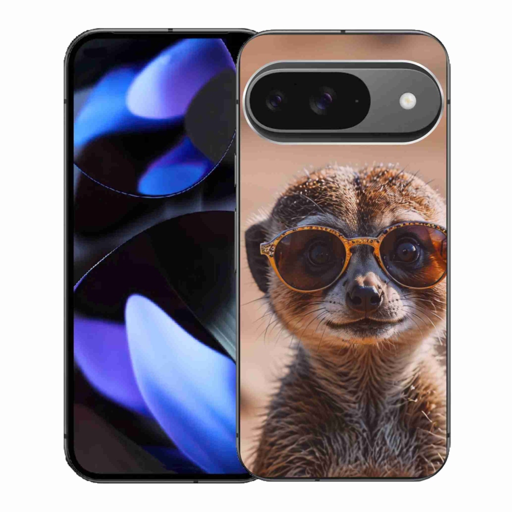 Gél borítás mmCase a Google Pixel 9-hez - stílusos surikata